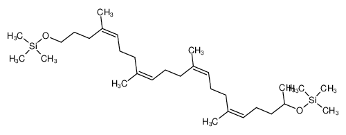 65411-12-3 structure, C31H60O2Si2