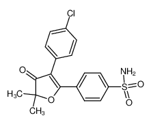 301692-98-8 structure, C18H16ClNO4S