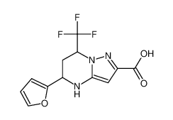 381175-08-2 structure, C12H10F3N3O3