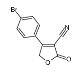 3-(4-bromophenyl)-5-oxo-2H-furan-4-carbonitrile 7721-24-6