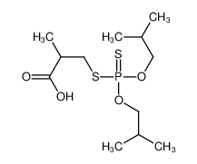 268567-32-4 structure, C12H25O4PS2