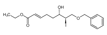 754188-57-3 ethyl (6S,7R,E)-8-(benzyloxy)-6-hydroxy-7-iodooct-2-enoate