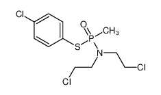 6716-86-5 structure, C11H15Cl3NOPS