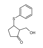 74457-18-4 2-(hydroxymethyl)-3-(phenylthio)cyclopentan-1-one