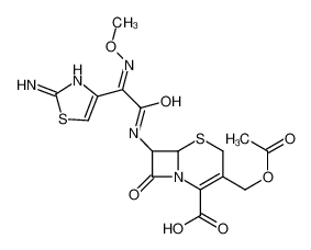 63527-53-7 structure, C16H17N5O7S2