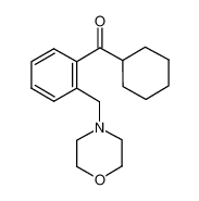 cyclohexyl-[2-(morpholin-4-ylmethyl)phenyl]methanone 898751-41-2