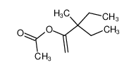 104036-59-1 2-acetoxy-3-ethyl-3-methyl-pent-1-ene