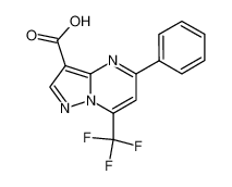 5-phenyl-7-(trifluoromethyl)pyrazolo[1,5-a]pyrimidine-3-carboxylic acid 312635-16-8