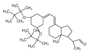 1,3-Di-O-tert-butyldimethylsilyl Paricalcitol 18-Aldehyde 1257126-71-8