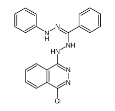 56813-49-1 N'-(4-chloro-phthalazin-1-yl)-benzohydrazonic acid N'-phenyl-hydrazide