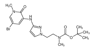 1346674-86-9 structure, C17H24BrN5O3