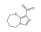 105592-52-7 9-nitro-2,3,4,5-tetrahydroimidazo[5,1-b][1,3]thiazepine