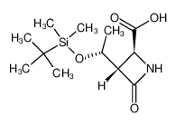 85253-97-0 (3S,4S)-3-<(R)-1'-(dimethyl-t-butylsilyloxy)ethyl>-4-oxoazetidine-2-carboxylic acid