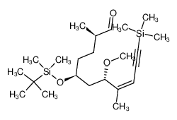 186417-41-4 (2R,5S,7S,Z)-5-((tert-butyldimethylsilyl)oxy)-7-methoxy-2,8-dimethyl-11-(trimethylsilyl)undec-8-en-10-ynal