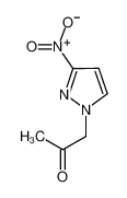 1-(3-nitropyrazol-1-yl)propan-2-one 131394-08-6