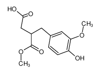 111194-04-8 spectrum, 3-methoxycarbonyl-4-(4-hydroxy-3-methoxyphenyl)butanoic acid