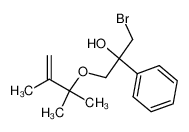 136132-05-3 1-bromo-3-((2,3-dimethylbut-3-en-2-yl)oxy)-2-phenylpropan-2-ol