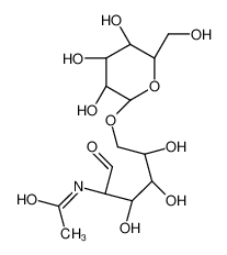 72142-81-5 N-[(2R,3R,4R,5R)-3,4,5-三羟基-1-氧代-6-[(2R,3R,4S,5R,6R)-3,4,5-三羟基-6-(羟基甲基)四氢吡喃-2-基]氧基己烷-2-基]乙酰胺