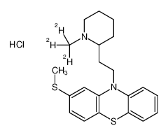 1189928-36-6 structure, C21H24ClD3N2S2