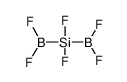 25502-93-6 structure, B2F6Si