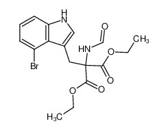 64258-89-5 spectrum, diethyl 2-((4-bromo-1H-indol-3-yl)methyl)-2-formamidomalonate