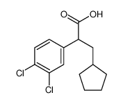 3-Cyclopentyl-2-(3,4-dichlorophenyl)propanoic acid 300355-34-4