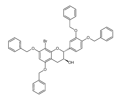 256236-21-2 structure, C43H37BrO6