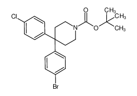 857532-23-1 structure, C22H25BrClNO2