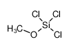 1825-97-4 structure, CH3Cl3OSi