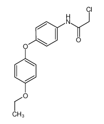 2-CHLORO-N-[4-(4-ETHOXYPHENOXY)PHENYL]ACETAMIDE 38008-37-6