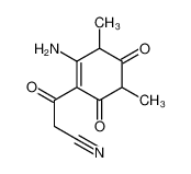 3-(2-amino-3,5-dimethyl-4,6-dioxocyclohexen-1-yl)-3-oxopropanenitrile 887352-46-7