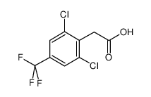 2-[2,6-dichloro-4-(trifluoromethyl)phenyl]acetic acid 132992-36-0