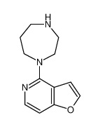 4-(1,4-diazepan-1-yl)furo[3,2-c]pyridine 845885-87-2