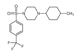 604762-08-5 structure, C18H25F3N2O2S