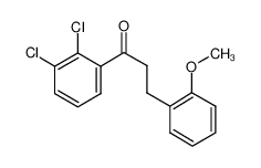 1-(2,3-dichlorophenyl)-3-(2-methoxyphenyl)propan-1-one 898770-48-4