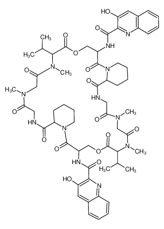 100940-65-6 structure, C60H76N12O16