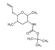 882028-43-5 tert-butyl ((2R,3R,5S,6S)-6-allyl-2,5-dimethyltetrahydro-2H-pyran-3-yl)carbamate