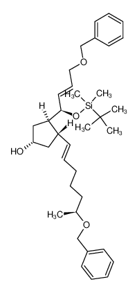 664997-53-9 (1S,3R,4S)-3-((R,E)-4-(benzyloxy)-1-((tert-butyldimethylsilyl)oxy)but-2-en-1-yl)-4-((S,E)-6-(benzyloxy)hept-1-en-1-yl)cyclopentanol