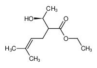 81757-10-0 (2S,1'S)-2-(1'-Hydroxyaethyl)-5-methyl-4-hexensaeurea ethyl ester