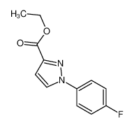 ethyl 1-(4-fluorophenyl)pyrazole-3-carboxylate 115342-25-1