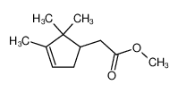 7430-38-8 spectrum, 2,3,3-Trimethyl-4-(methoxycarbonylmethyl)-cyclopenten