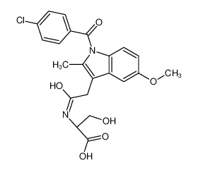 57645-05-3 structure, C22H21ClN2O6