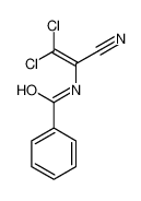 N-(2,2-dichloro-1-cyanoethenyl)benzamide 49837-70-9