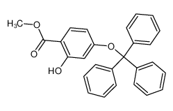 136669-90-4 methyl 2-hydroxy-4-(trityloxy)benzoate