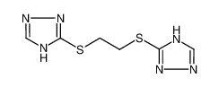 5-[2-(1H-1,2,4-triazol-5-ylsulfanyl)ethylsulfanyl]-1H-1,2,4-triazole 23988-58-1