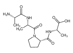 (2S)-2-[[(2S)-1-[(2S)-2-[[(2S)-2-aminopropanoyl]amino]propanoyl]pyrrolidine-2-carbonyl]amino]propanoic acid 53620-20-5