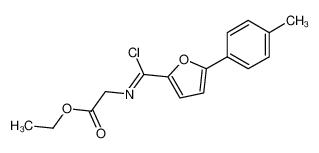 92973-01-8 spectrum, ethyl 2-((chloro(5-(p-tolyl)furan-2-yl)methylene)amino)acetate