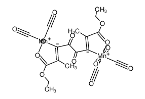 157474-39-0 structure, C22H18Mn2O14