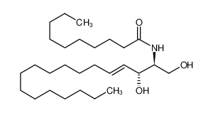 N-[(E,2S,3R)-1,3-dihydroxyoctadec-4-en-2-yl]decanamide 111122-57-7