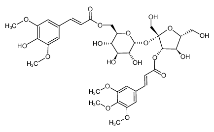 139726-37-7 structure, C35H44O19